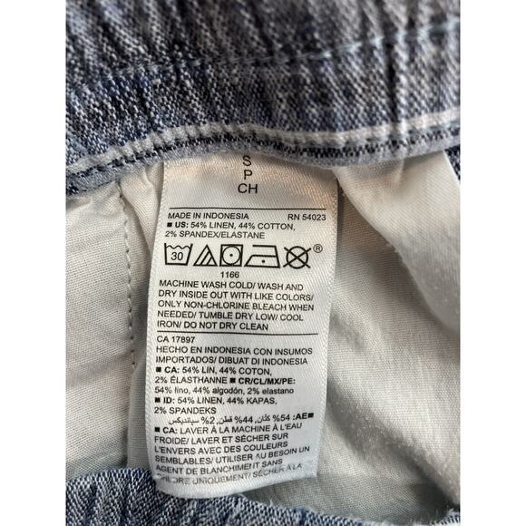 Old Navy Linen Blend Drawstring Shorts Men’s Size S - Picture 7 of 7